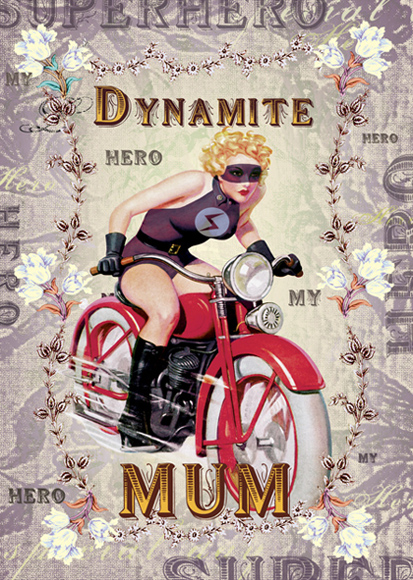 Dynamite Mum, Mother's Day Card - Click Image to Close